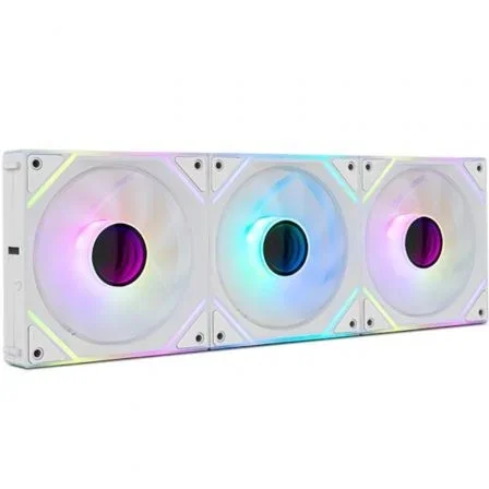 Nox Ventiladores PC Pack 3 Pro Link ARGB 12cm Blancos Nox Ventiladores PC Pack 3 Pro Link ARGB 12cm Blancos